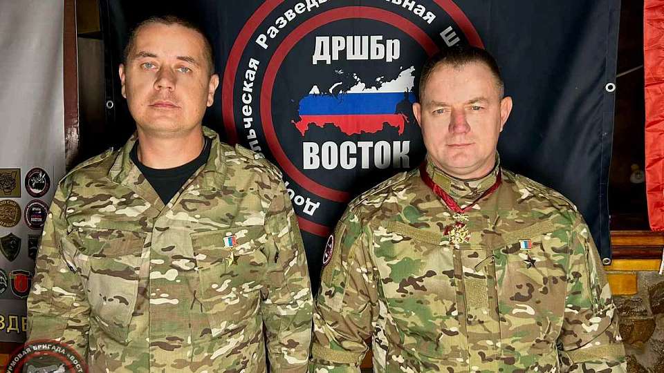 Высокой госнаграды удостоили воронежского командира бригады "Восток"