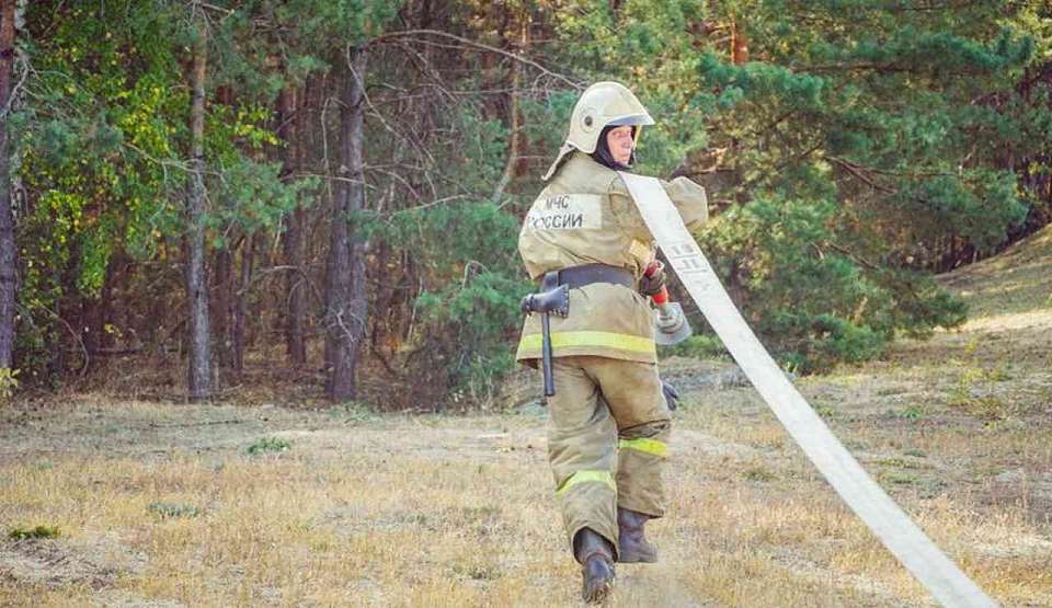 На большей части Воронежской области установился III класс пожарной опасности