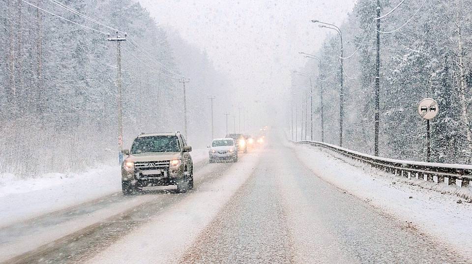 Штормовое предупреждение объявило МЧС в Воронежской области из-за метели и снегопада