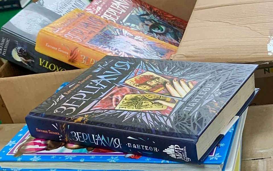 В ЛНР передали очередную партию книг, собранных с помощью Воронежской городской думы