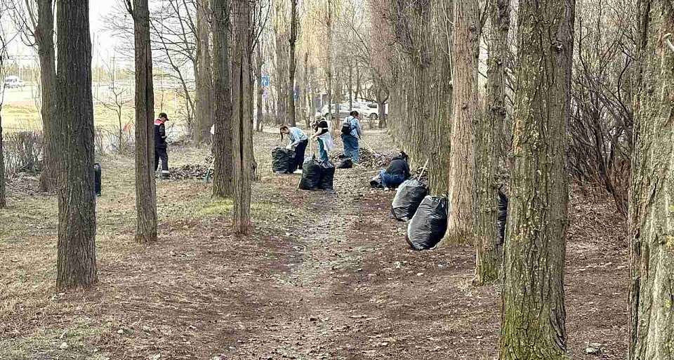 В Железнодорожном районе состоялся санитарный день