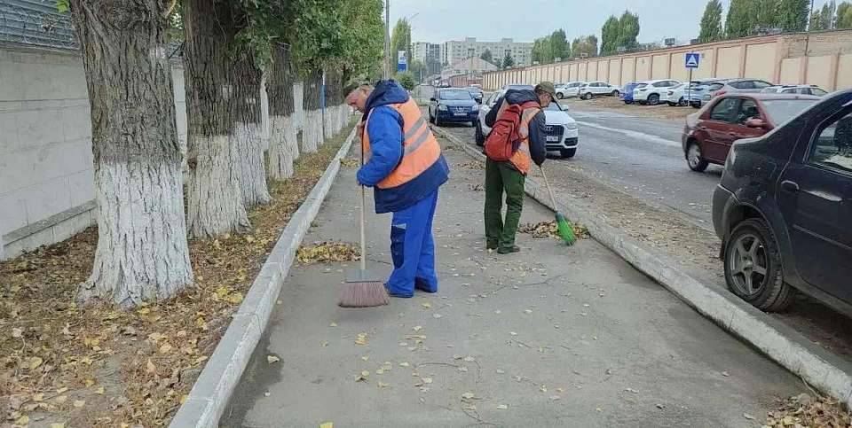 На территории Железнодорожного района продолжается месячник благоустройства