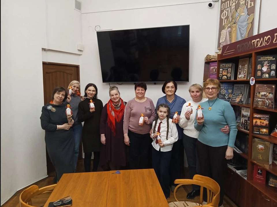 В Коминтерновском районе делали Пасхальных кукол