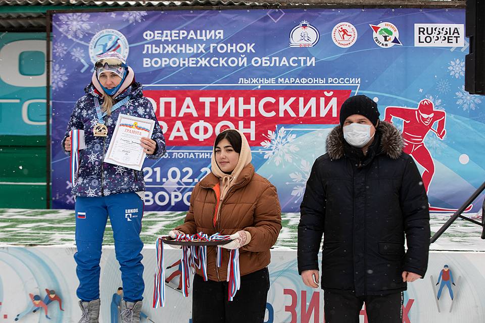 Традиционный Лопатинский марафон по лыжам прошёл в Воронеже