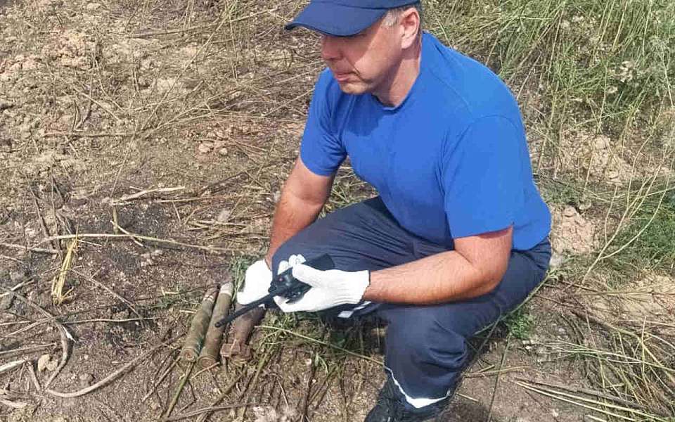 Старые боеприпасы взорвали под Воронежем