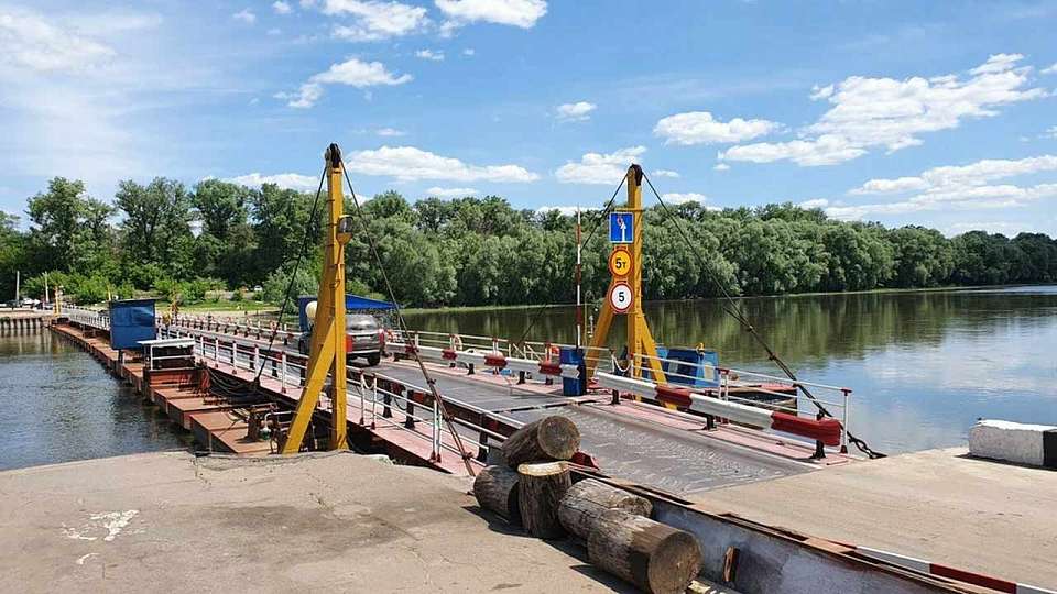 Движение по наплавному мосту перекроют в Воронежской области