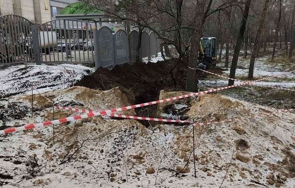 Земляные работы в парке «Танаис» в Воронеже неизвестные проводили без разрешения