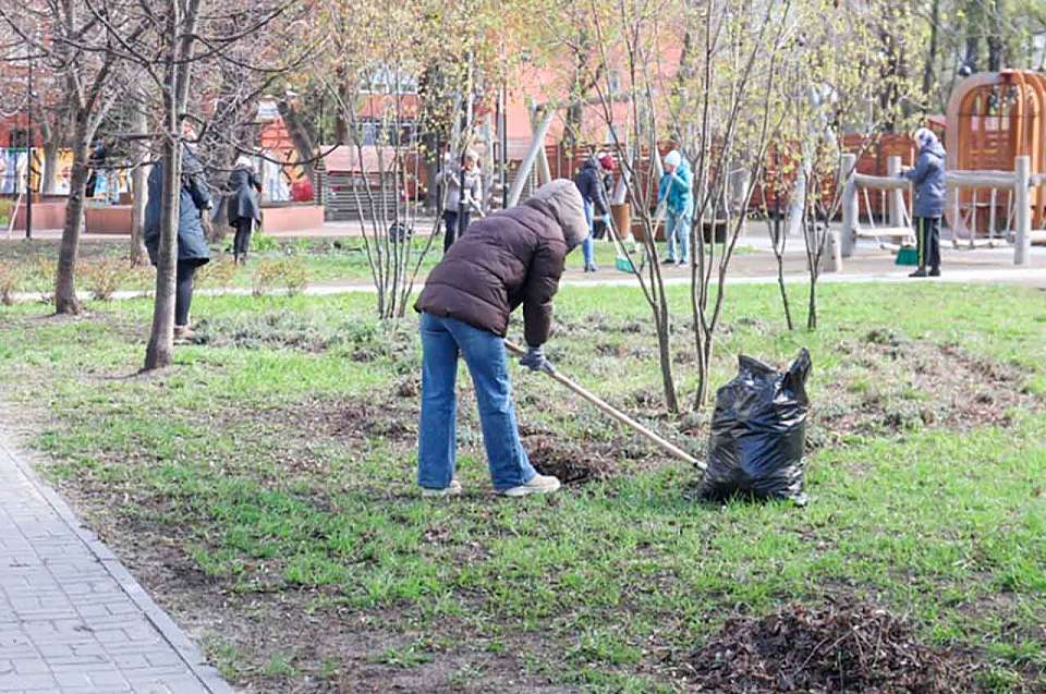 В Воронеже на общегородской субботник вышла 51 тысяча жителей