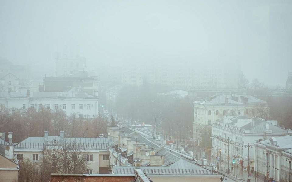 В желтую зону погодной опасности из-за тумана снова попала Воронежская область