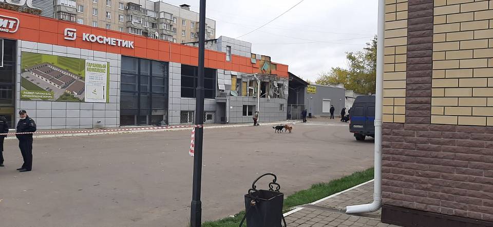 После взрыва в ТЦ в воронежском Павловске возбудили дело за повреждение имущества из хулиганства