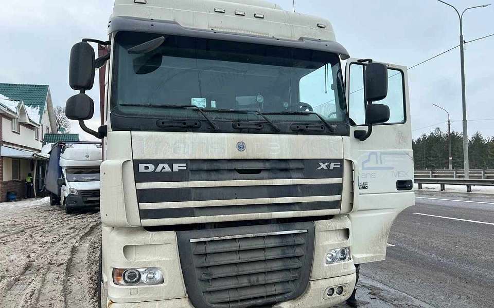 В массовом ДТП грузовиков пострадал 26-летний водитель под Воронежем