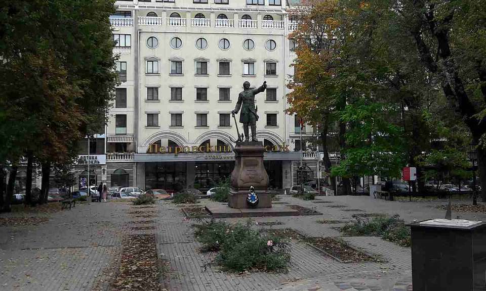 Воронежский подрядчик займётся проектом ремонта фонтана в Петровском сквере