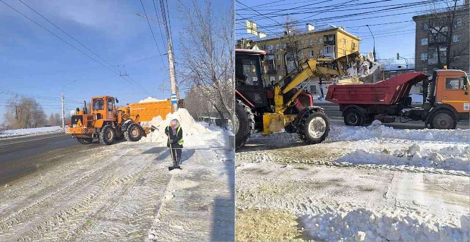 Воронежская область продолжает бороться с последствиями обильного снегопада
