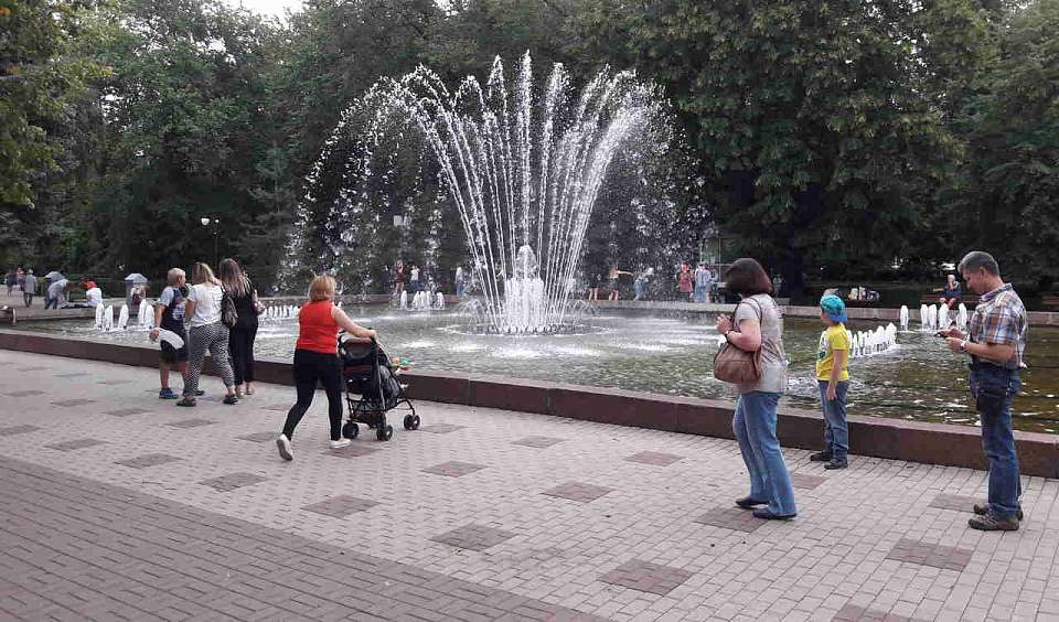 Сезон фонтанов в парках и скверах Воронежа заканчивается 1 октября