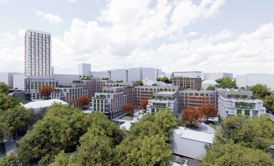 Проект обустройства квартала в центре города показали воронежцам