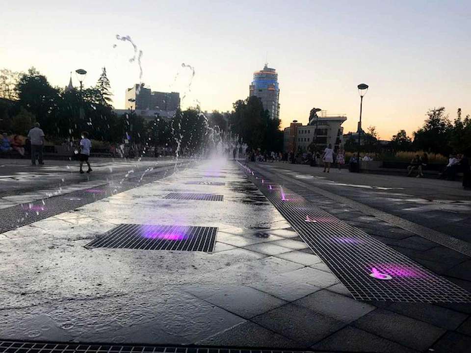 В День ВДВ в Воронеже не стали отключать фонтаны
