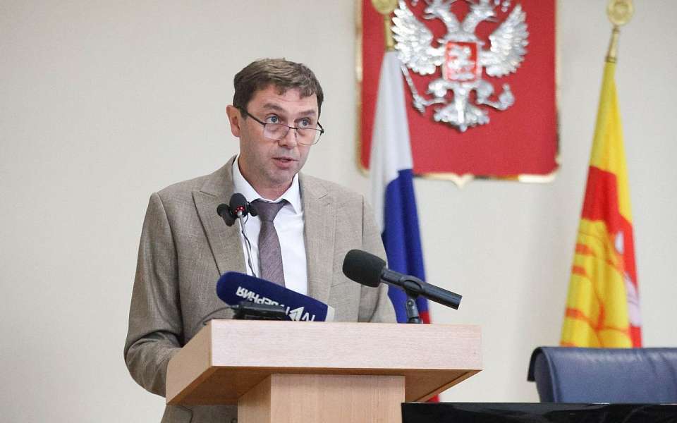 К горожанам обратился после отчета перед депутатами мэр Воронежа