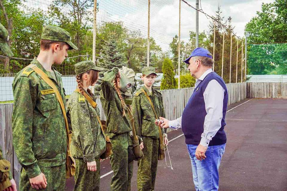В Воронеже прошли соревнования для школьников «Школа безопасности»
