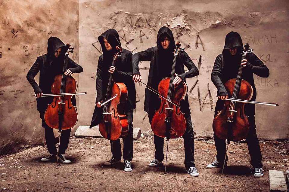 В Воронеже RockCellos исполнит мировые рок-хиты на виолончелях на открытом воздухе