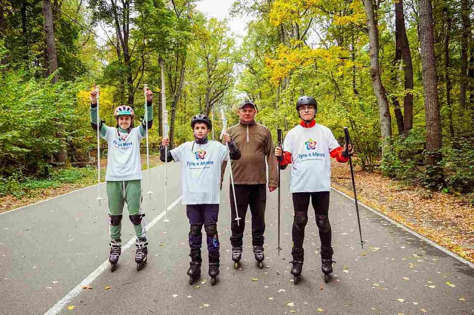 Как лыжи помогают «особенным» воронежским детям