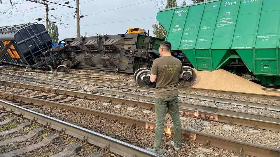 За крушение поезда в Воронежской области стрелочник заплатит 5 млн рублей