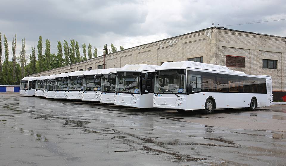 В Воронеж прибывают новые большие автобусы для работы на городских направлениях