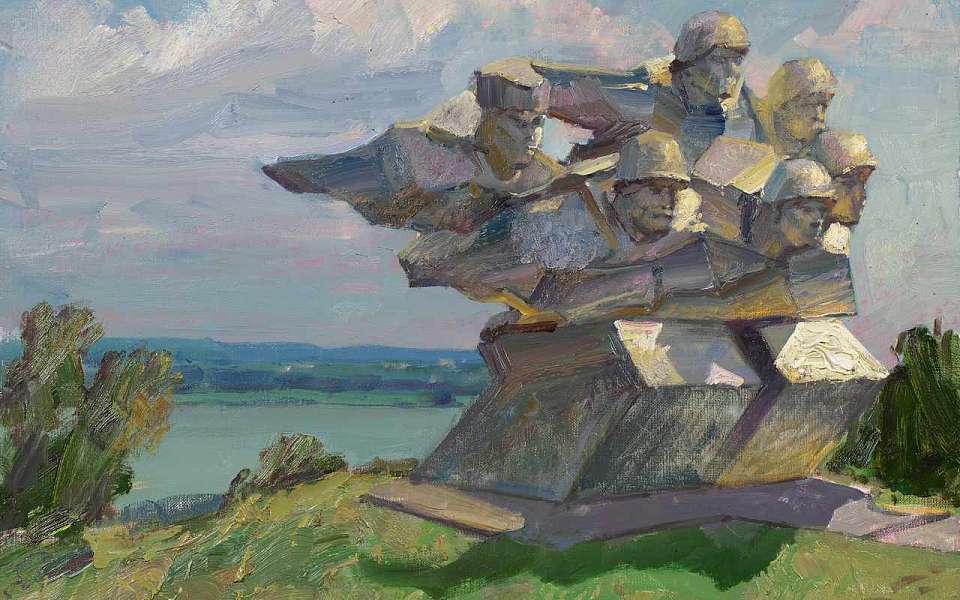 Художники четырех регионов запечатлели мемориалы Воронежа