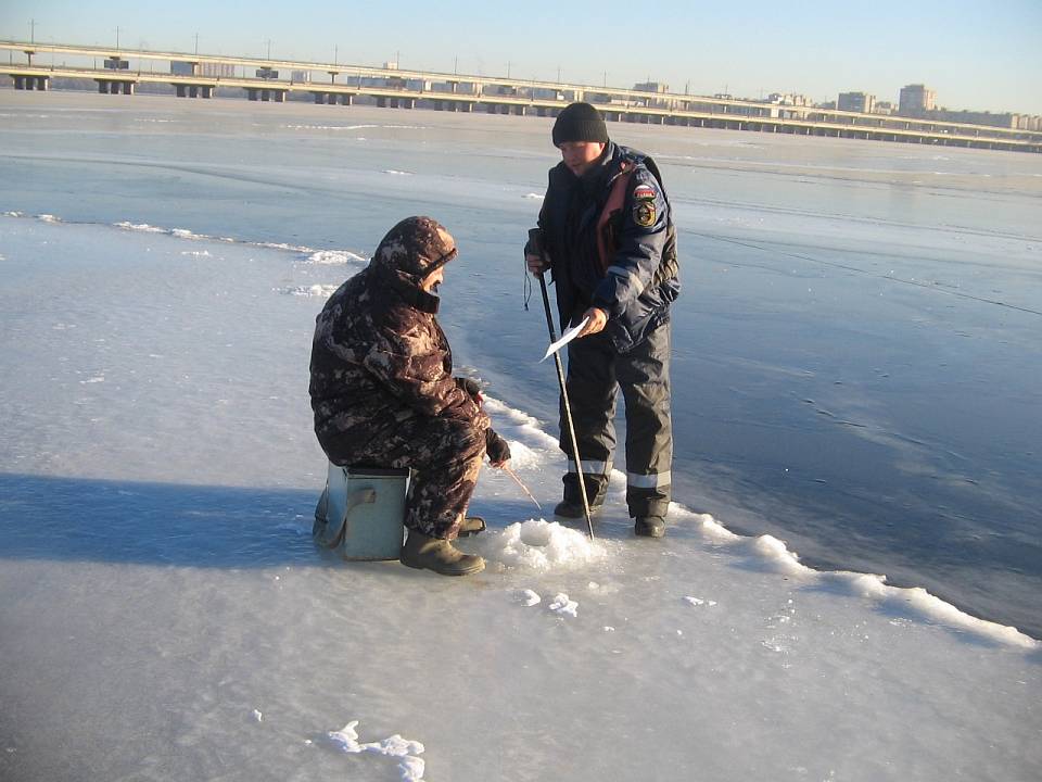Где в Воронеже безопасно выходить на замерзшие водоемы