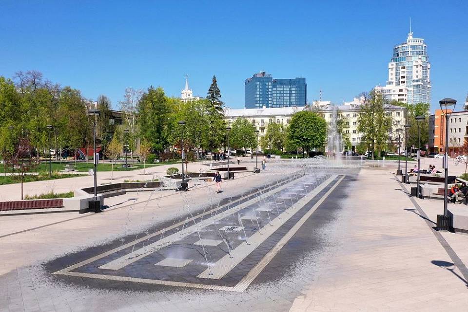 Экологи призвали не купать детей в фонтанах Воронежа