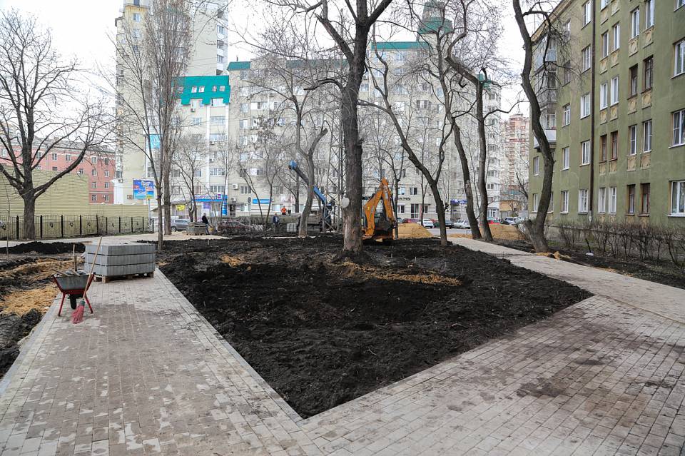 В Ленинском районе активизированы работы по созданию рекреационных зон