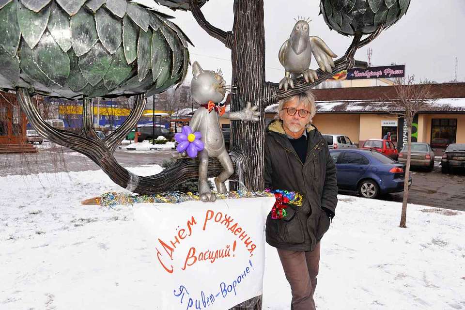 Мэр Воронежа поддержал идею празднования юбилея памятника Котёнку с улицы Лизюкова