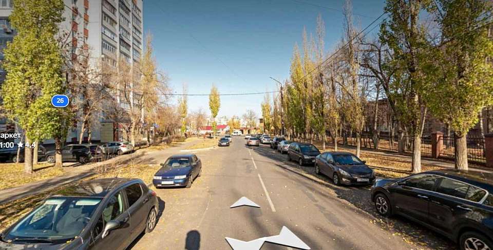 Закроют движение на улице Краснозвёздной в Воронеже с 3 апреля