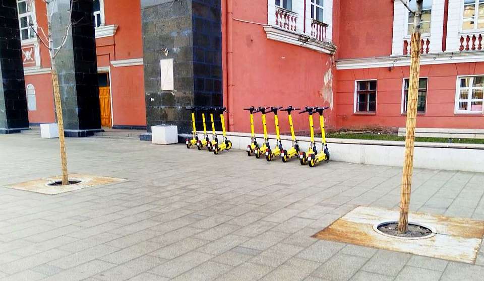 Номера для электросамокатов могут появится в Воронеже