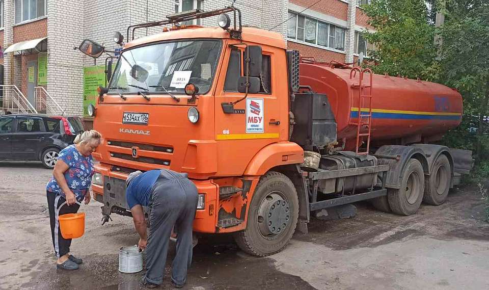 Названы адреса подвоза технической воды в Коминтерновском районе Воронежа