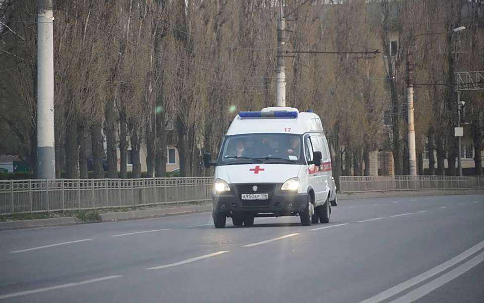 В Воронежской области на пожаре мужчина получил ожоги половины тела