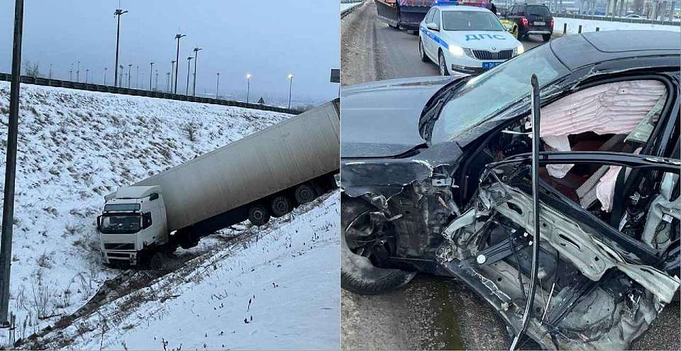 В автомобильном столкновении дончанина с луганцем под Воронежем пострадала 20-летняя девушка
