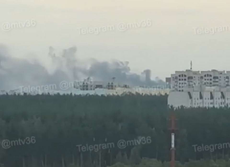 Воронежцев напугал пожар на улице Глинки днём 5 августа