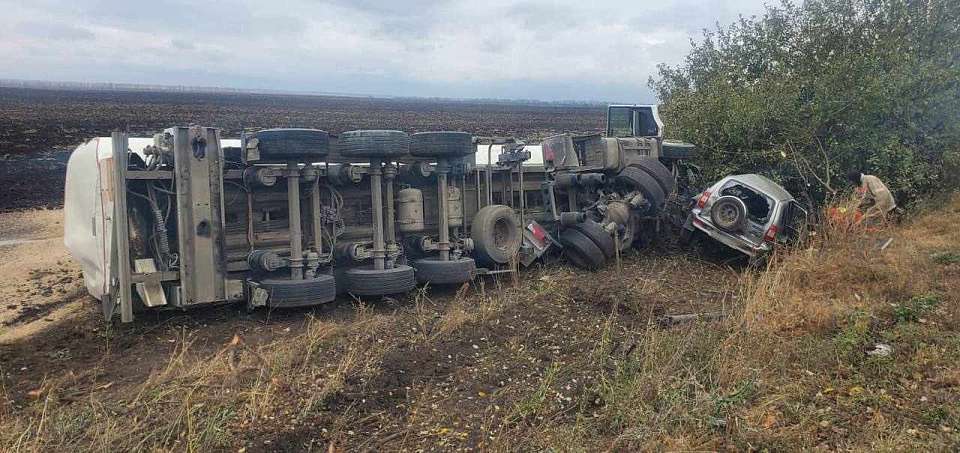 Под Воронежем в ДТП с фурой погиб пожилой автомобилист 