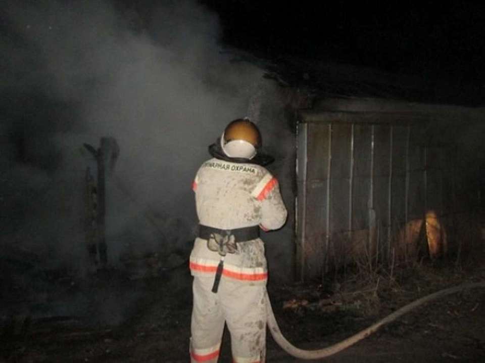 В Воронеже пожар на стройплощадке «Развития» произошёл из-за обогревателя