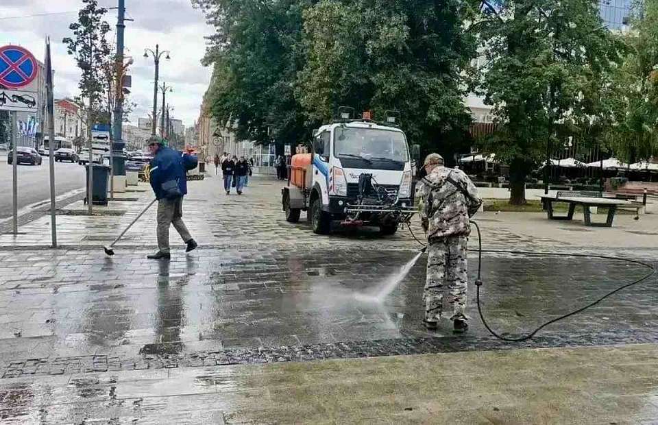Проспект Революции готовят к празднованию 440-летия Воронежа