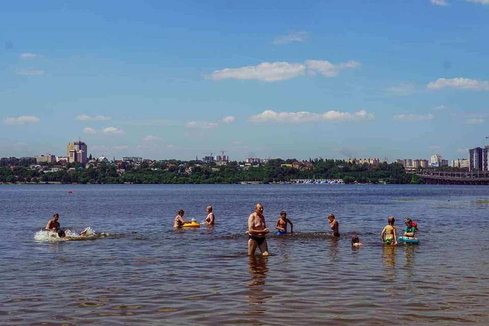 В Воронеже купание официально разрешено лишь на 3 пляжах