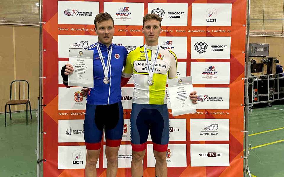Воронежский велогонщик выиграл серебряную награду национального Кубка