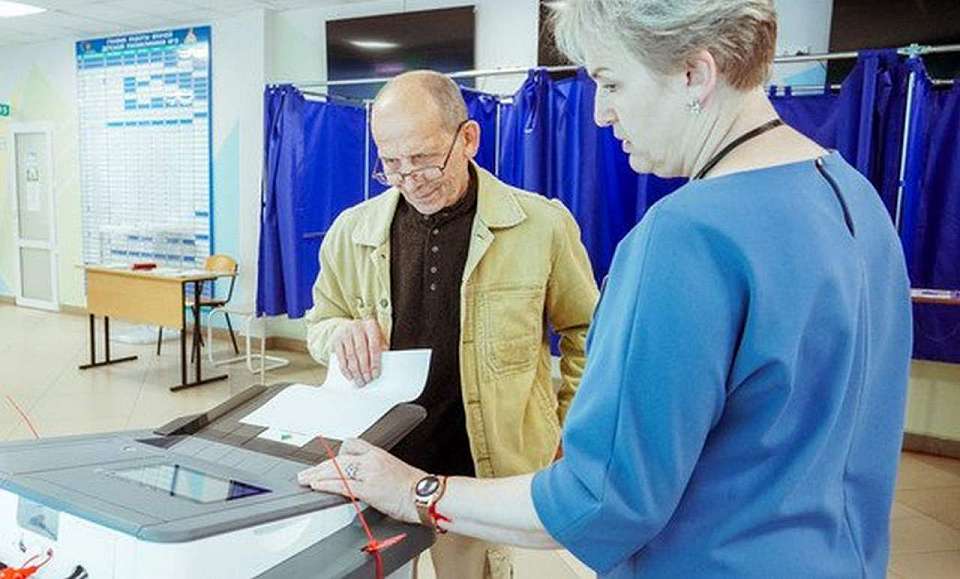 Общая явка избирателей на выборах в Воронежской области составляет 45,31%