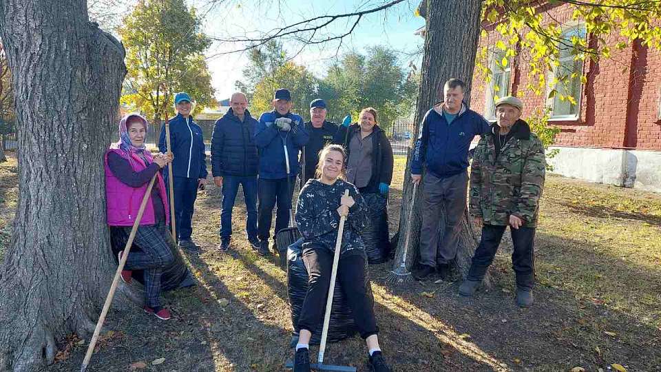 Очередной санитарный день состоялся в Железнодорожном районе