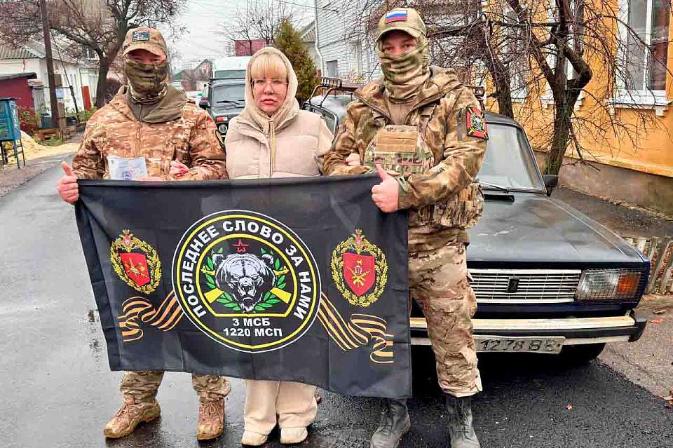 Незаменимый помощник: воронежцы передали автомобиль бойцам на Купянском направлении