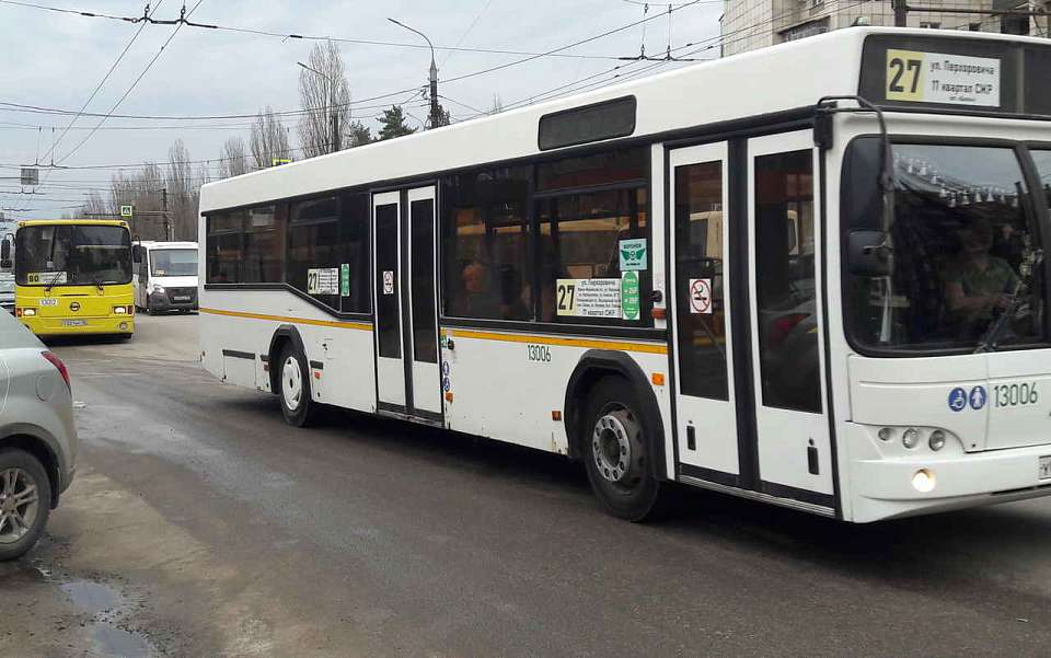 Массовые проверки автобусов проходят в Воронежской области
