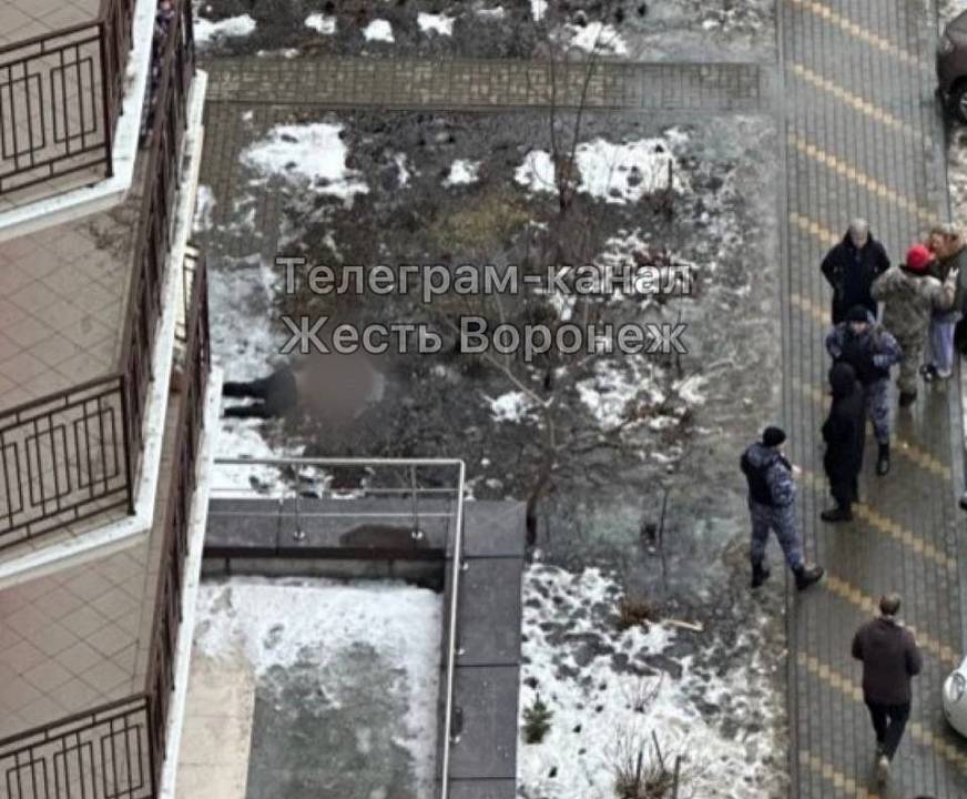 Из окна 17-этажного дома под Воронежем выпал человек