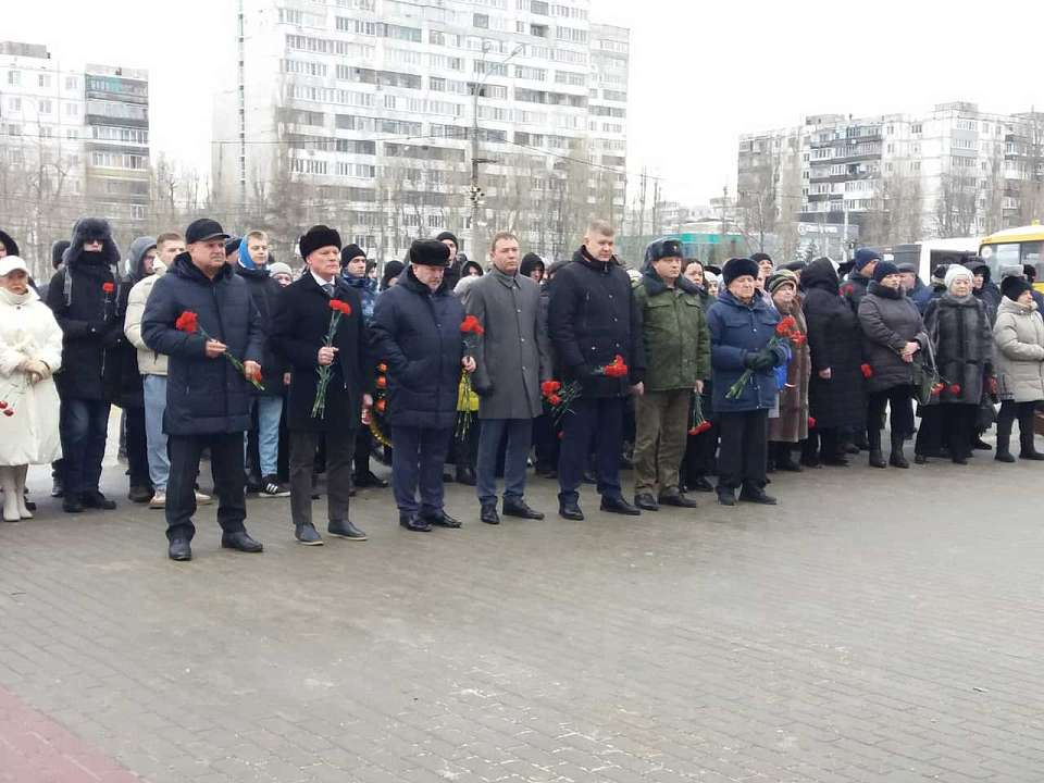 В Коминтерновском районе почтили память освободителей Воронежа