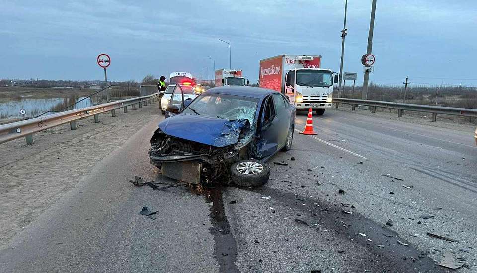 В аварии под Воронежем пострадал 56-летний водитель