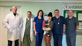 Воронежские врачи спасли 2-летнего мальчика с опухолью сердца
